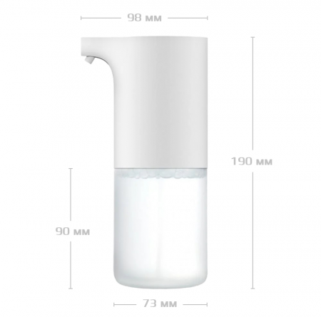 Купить Дозатор сенсорный для мыла-пены Xiaomi Mijia Automatic Foam Soap Dispenser (MJXSJ03XW)