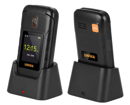 Купить Телефон UNIWA V909T Flip Phone Gray