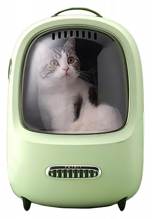 Купить Рюкзак-переноска Xiaomi Fresh Wind Cat Backpack Green (P7701)