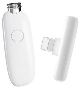 Купить Xiaomi Funsnap Mic Tok 2.4GHz Wireless Lavalier Microphone (White - Lightning)