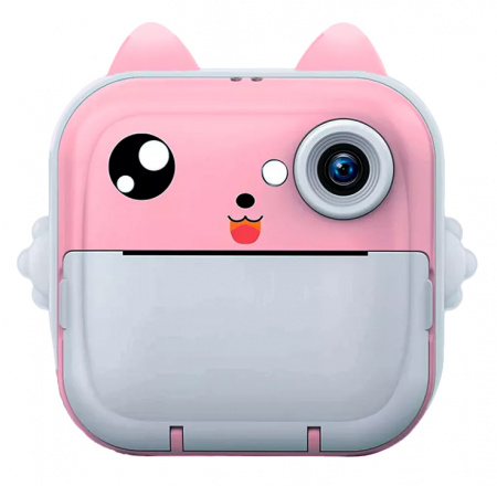Купить Камера с мгновенной печатью Children's Digital Print Camera Q5 Pink