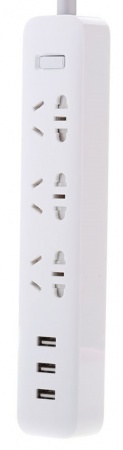 Купить Сетевой фильтр Xiaomi Mi Power Strip 3 Sockets (XMCXB01QM) White
