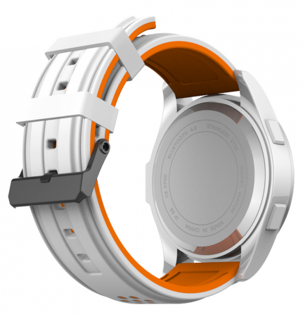 Купить Часы CARCAM SMART WATCH F3 - WHITE, Оранжевый силикон