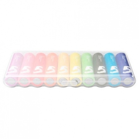 Купить Батарейки алкалиновые Xiaomi ZMI ZI5 Rainbow AA batteries (10 шт.)