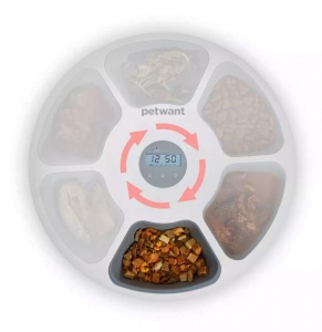 Купить Автоматическая кормушка Xiaomi PetWant Food Feeder F6