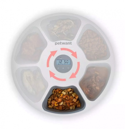 Купить Автоматическая кормушка Xiaomi PetWant Food Feeder F6