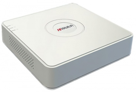 Купить 4-х канальный IP-регистратор c 4-мя PoE интерфейсами HiWatch DS-N204P(C)