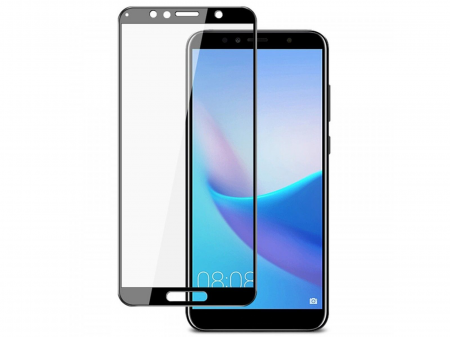 Купить Защитное стекло для Huawei Honor 7A Pro/7C/Y6 Prime 2018 с рамкой 9H Full Glue без упаковки