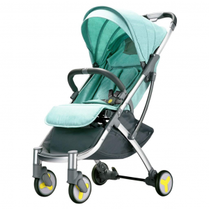 Купить Детская коляска-трансформер Xiaomi Bebehoo Start Lightweight Four-wheeled Stroller Green