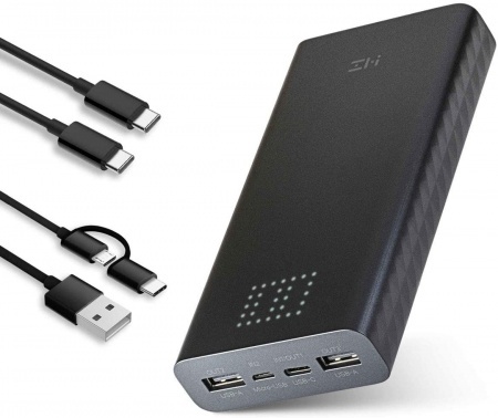 Купить Внешний аккумулятор Xiaomi ZMI Power Bank QB822 Aura 20000mAh