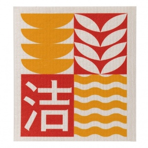 Купить Губки для мытья посуды Xiaomi Zhiwu Wood Pulp Cotton Rag Dishcloth (ZCQJ005-5) (5шт)