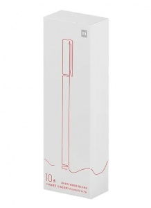 Купить Набор Ручек Xiaomi Mi Gel Pen Red (10шт) (MJZXB02WC)