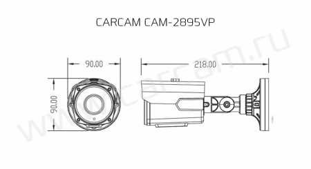 Купить IP камера видеонаблюдения CARCAM CAM-2895VP