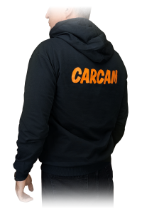 Купить Carcam Худи c капюшоном чёрное L