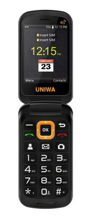 Купить Телефон UNIWA V909T Flip Phone Gray