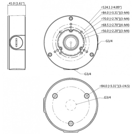 Купить Монтажная коробка Dahua DH-PFA130-E