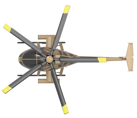 Купить RC ERA C189 MD500 Gyro Stabilized Helicopter Military camouflage 