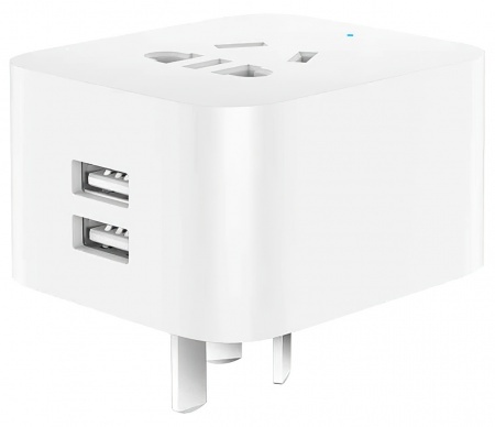 Купить Умная розетка Xiaomi Mijia Bluetooth Wi-Fi Smart Plug (2 USB) (ZNCZ06CM)