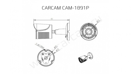 Купить IP камера видеонаблюдения CARCAM CAM-1891P