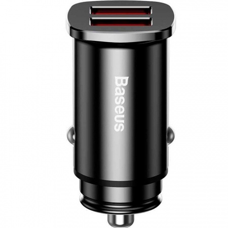 Купить Автомобильное зарядное устройство Baseus Car Charger 30W Dual QC3.0 Black (CCALL-DS01)