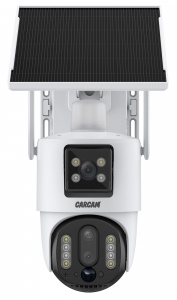 Купить CARCAM 4MP Solar Outdoor PTZ 10x Hybrid Zoom Triple Lens Dual View Camera V380BP5DL-WiFi