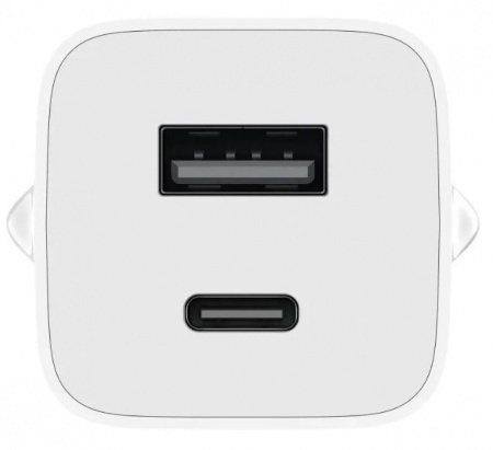 Купить Сетевое зарядное устройство Xiaomi 65W GaN Charger (Type-A + Type-C) (BHR5515GL)