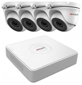 Купить Комплект видеонаблюдения HiWatch KIT 4 C4M2