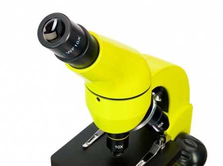 Купить (RU) Микроскоп Levenhuk Rainbow 50L Lime\Лайм
