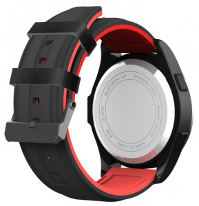 Купить Часы CARCAM SMART WATCH F3 - BLACK, Красный силикон