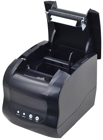 Купить Термопринтер этикеток Xprinter XP-365B (USB, LAN) Черный