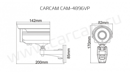 Купить IP камера видеонаблюдения CARCAM CAM-4896VP
