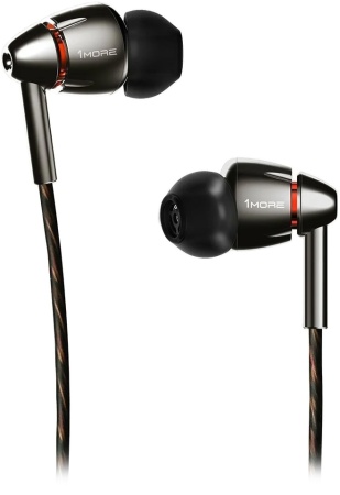 Купить Беспроводные наушники Xiaomi 1More Quad Driver In-Ear Headphones (1MEJE0032) Grey