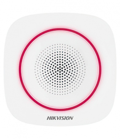 Купить Беспроводной внутренний оповещатель Hikvision DS-PS1-I-WE Red Indicator
