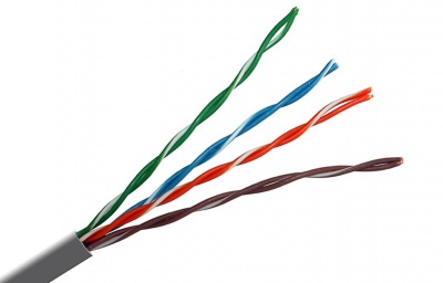 Купить UTP4 LC cat5e, CU витая пара, 1 метр