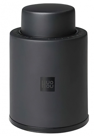 Купить Вакуумная пробка для вина  Xiaomi HuoHou Vacuum Wine Stopper Black (HU0075)
