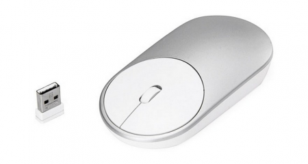 Купить Беспроводная мышь Xiaomi Mi Portable Mouse Silver (XMSB02MW)