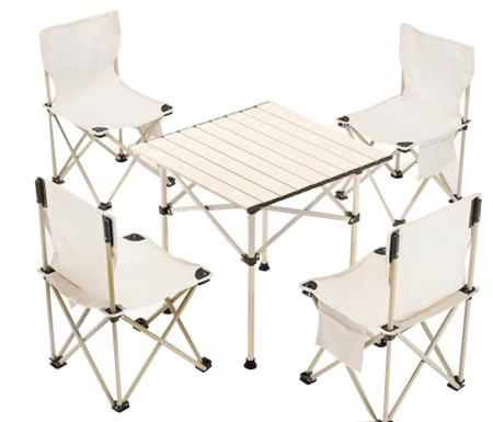 Купить Складной стол со стульями 5В1 MirCamping MIMIR5B1 White