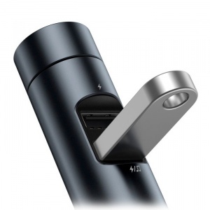 Купить Автомобильное ЗУ с FM-трансмиттером Baseus Energy Column Car Wireless MP3 (CCNLZ-0G)
