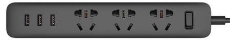 Купить Сетевой фильтр Xiaomi Mi Power Strip 3 Sockets (XMCXB01QM) Black
