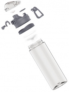 Купить Бутылка для воды Xiaomi Quange Tritan Bottle 620ml (SJ010201) Rock Ash