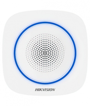 Купить Беспроводной внутренний оповещатель Hikvision DS-PS1-I-WE Blue Indicator