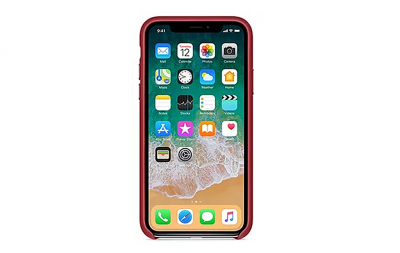Купить Чехол для iPhone 10/X Silicon Case красный