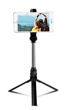 Купить Трипод Selfie Stick Tripod Bluetooth XT-10P Black