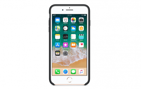 Купить Чехол для iPhone 8 plus Silicon Case чёрный