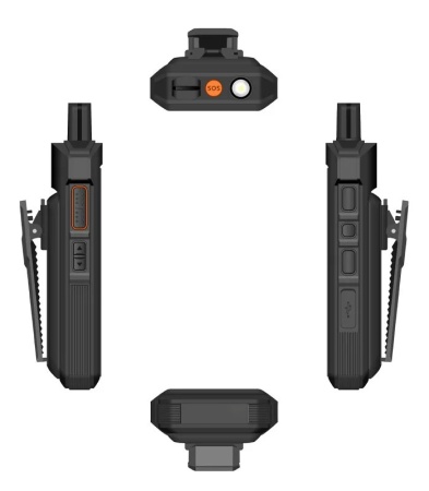 Купить Смартфон c функцией рации UNIWA F80S Black