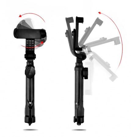 Купить Трипод Selfie Stick Tripod Bluetooth LED  XT-10SP