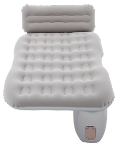 Купить CARCAM Inflatable Back Seat Auto Airbed, Auto Air Pump, Repair Kit, 135x85 cm. (CCMTE1750) Gray
