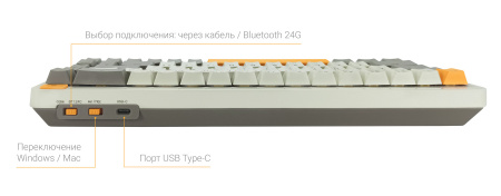 Купить Xiaomi MIIIW ART Series Mechanical Keyboard (MWMKB01) Autumn Sun