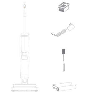 Купить Ручной пылесос-скруббер с функцией влажной уборки Xiaomi Viomi Al Floor Scrubber Super 2 (VXXD03) Black