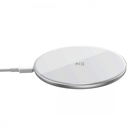 Купить Беспроводное зарядное устройство Baseus Simple Wireless Charger 15W White (WXJK-B02)